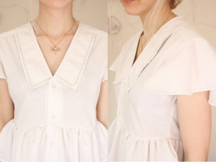 Men's shirt into women's dress