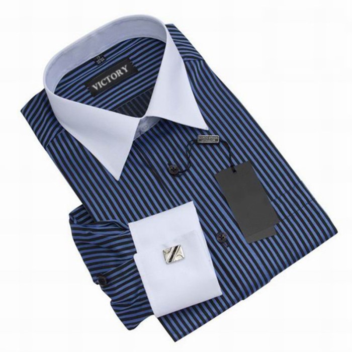 Mens dress shirts with french cuffs