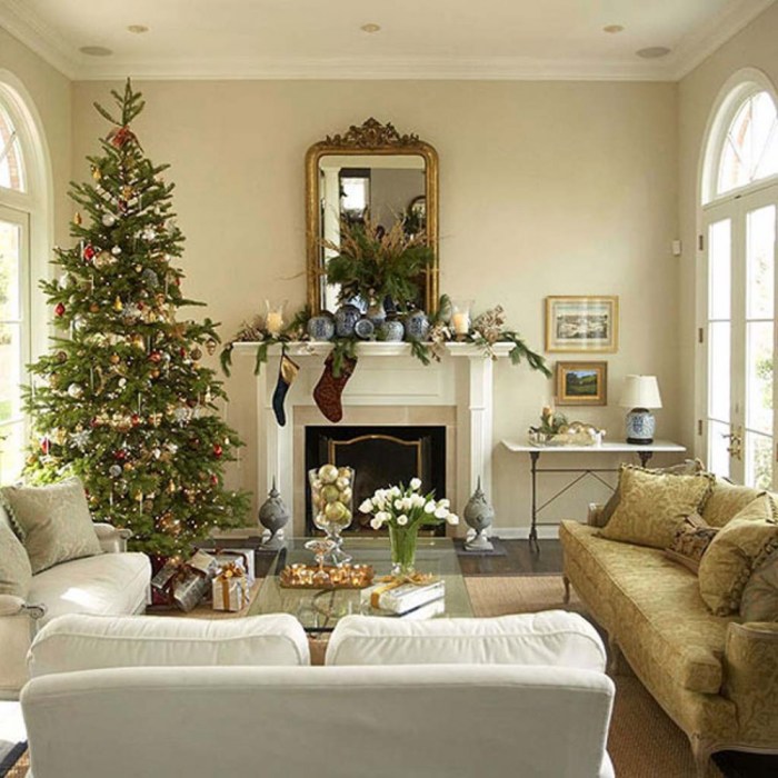 Cheery festive decorating cozy curatedinterior decorated seasoned