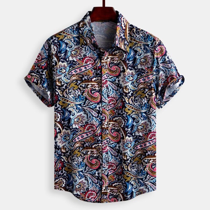 Printed dress shirts for mens