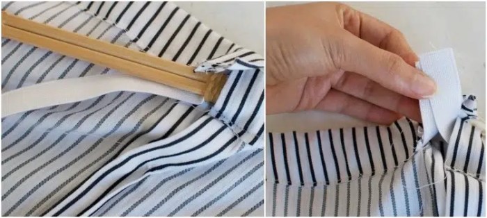 Diy upcycled men's dress shirt