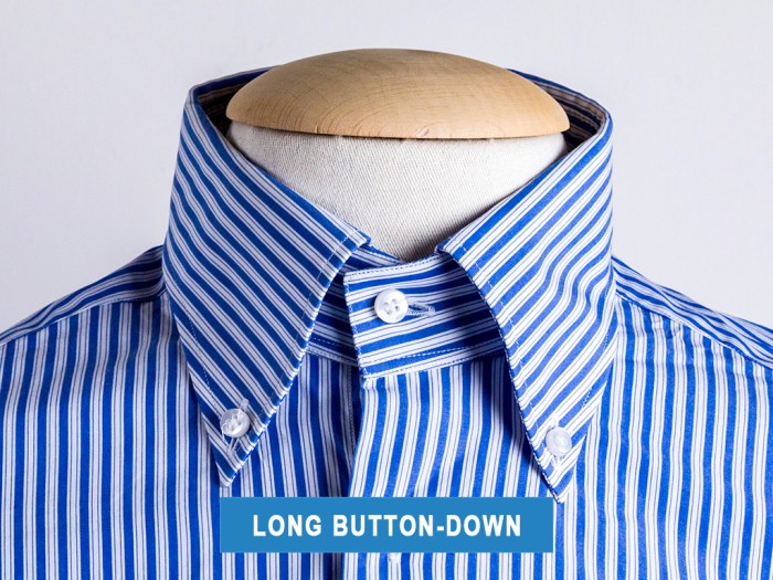 Men's band collar dress shirt