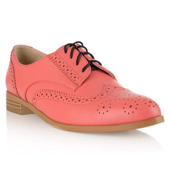 Mens coral dress shoes