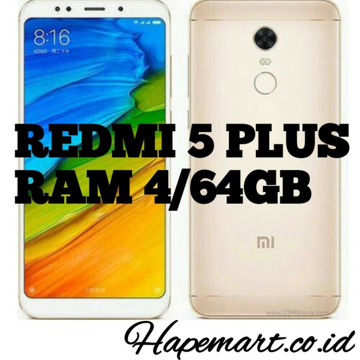 Harga hp xiaomi 5 plus seken