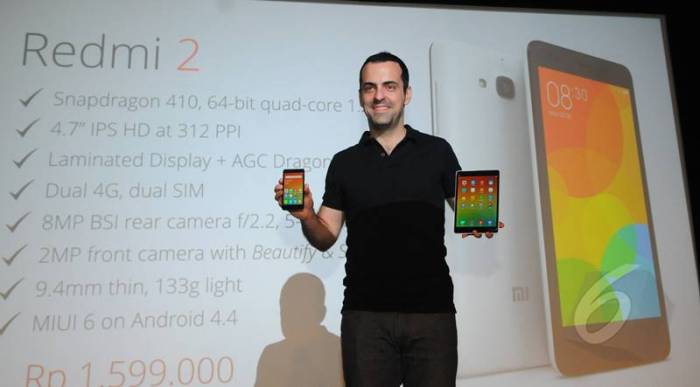 Harga hp xiaomi 2 jutaan 2018