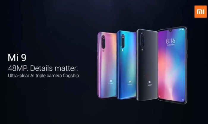 Harga hp xiaomi mi 9 2019